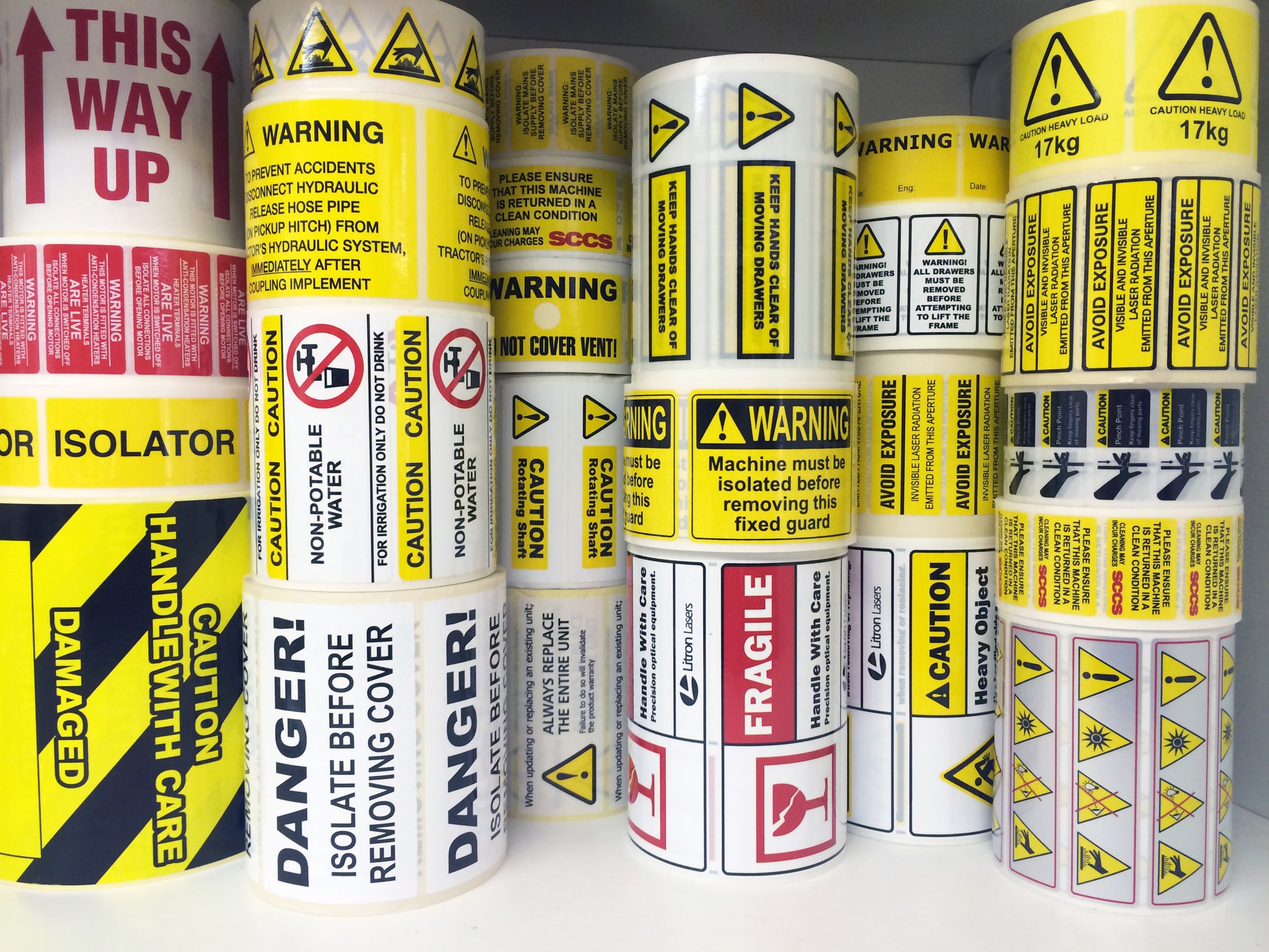 Bluecode Labels PAT Test Labels Calibration Labels