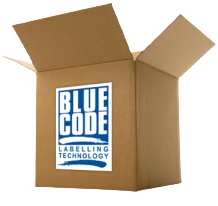 blue code box